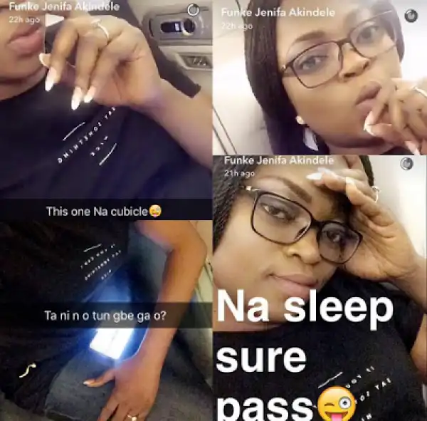 Awww! Funke Akindele